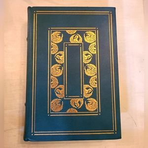 Rare Franklin Library Mr. Moto's Three Aces 1980 leather bound & 22k gold